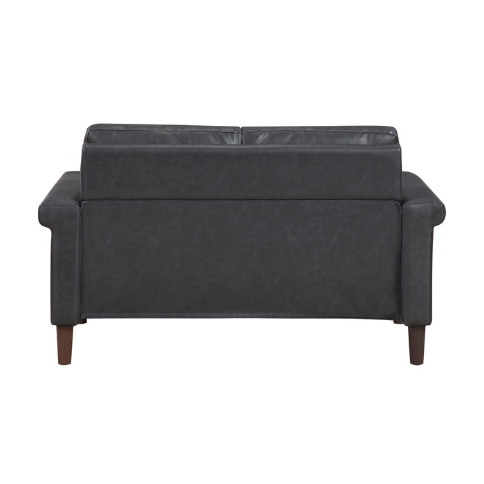 OakvillePark Hartwell Faux Leather Loveseat