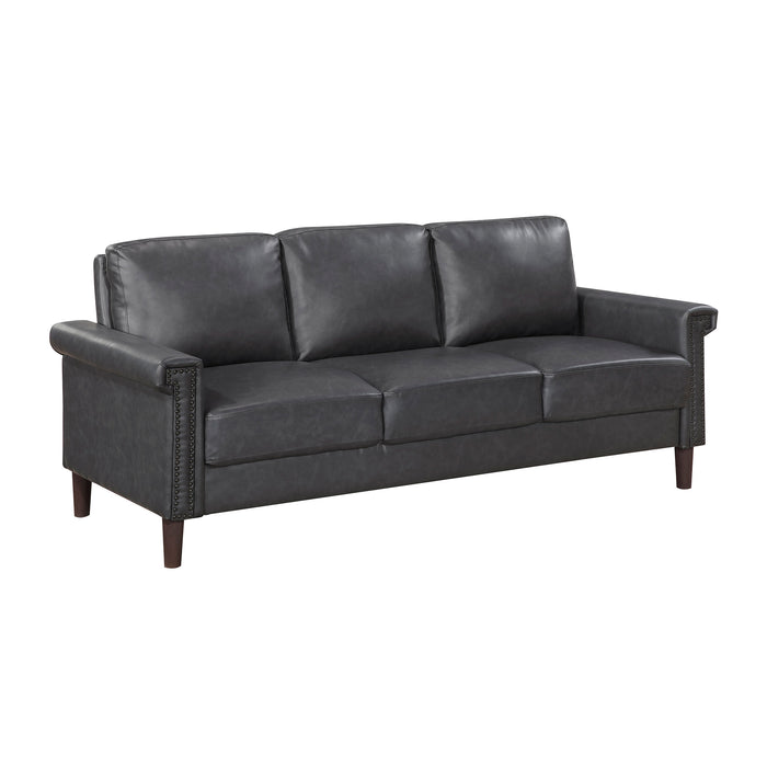 OakvillePark Hartwell Faux Leather Sofa