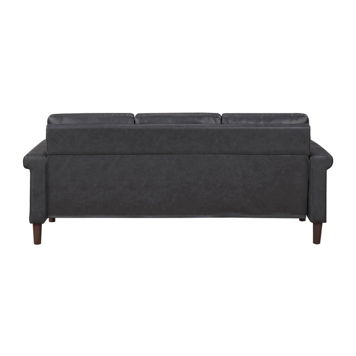 OakvillePark Hartwell Faux Leather Sofa