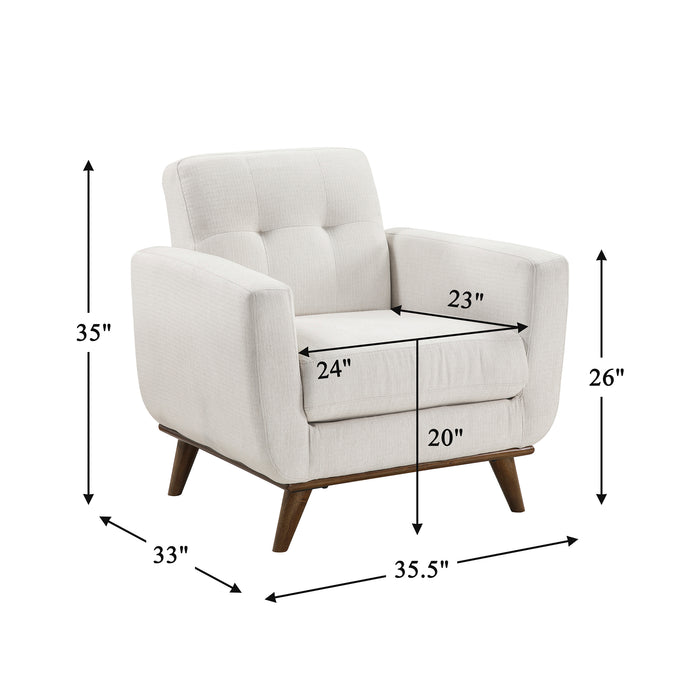 OakvillePark Darrowstone Textured Fabric Chair