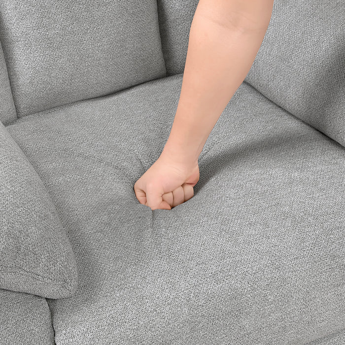 OakvillePark Havenlock Chenille Manual Rocker Recliner