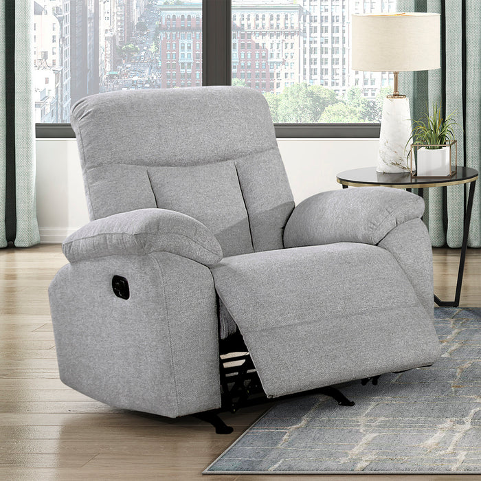 OakvillePark Havenlock Chenille Manual Rocker Recliner