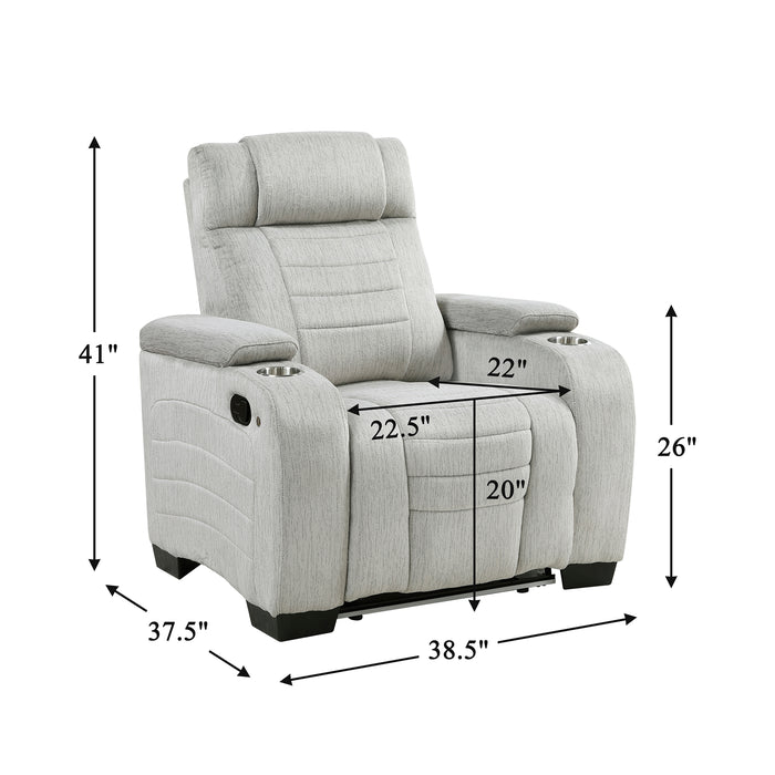OakvillePark Valehaven Microfiber Recliner