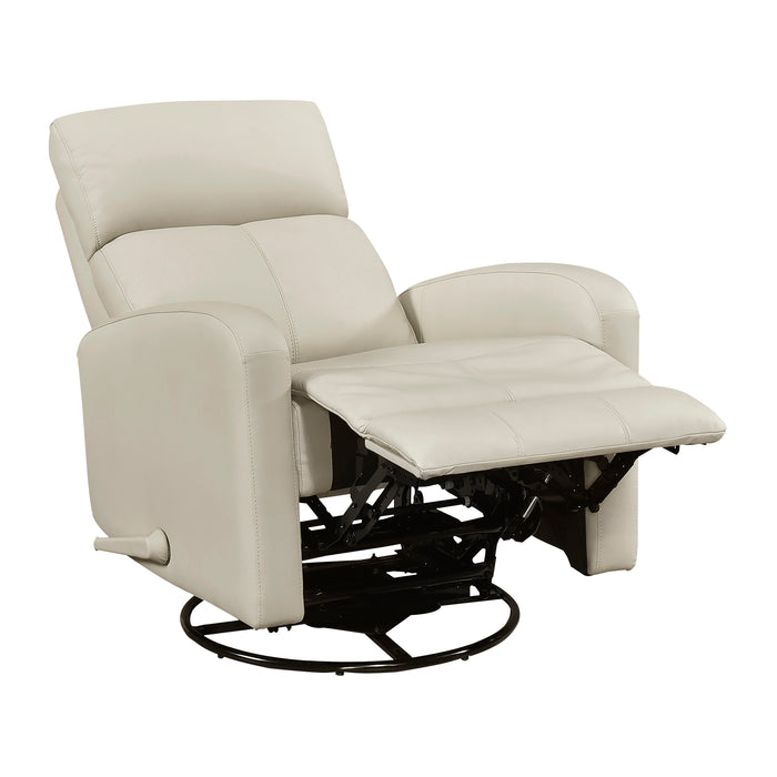 OakvillePark Bramblecrest Leather Swivel Glider Recliner