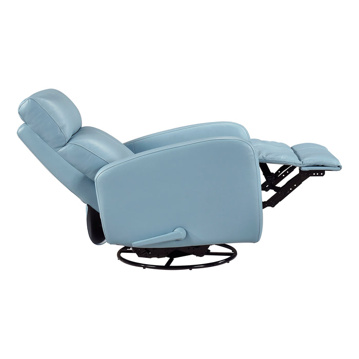 OakvillePark Bramblecrest Leather Swivel Glider Recliner