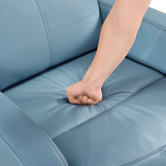 OakvillePark Bramblecrest Leather Swivel Glider Recliner