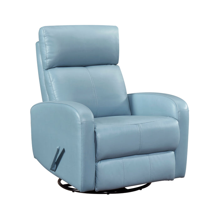 OakvillePark Bramblecrest Leather Swivel Glider Recliner