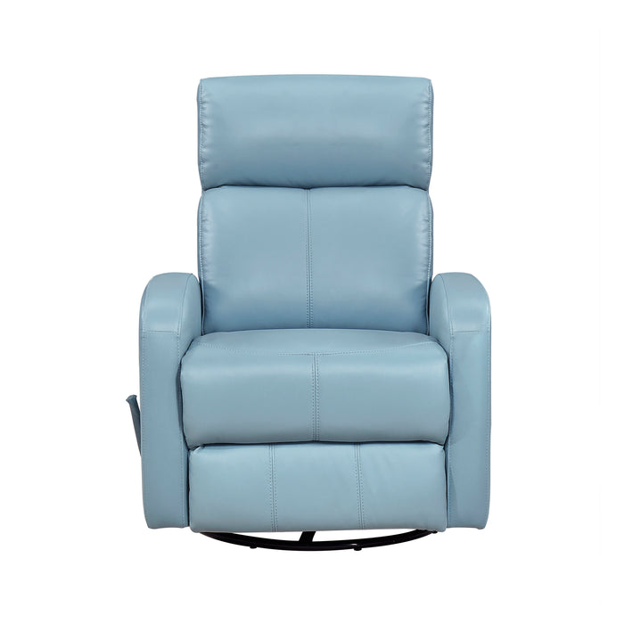 OakvillePark Bramblecrest Leather Swivel Glider Recliner