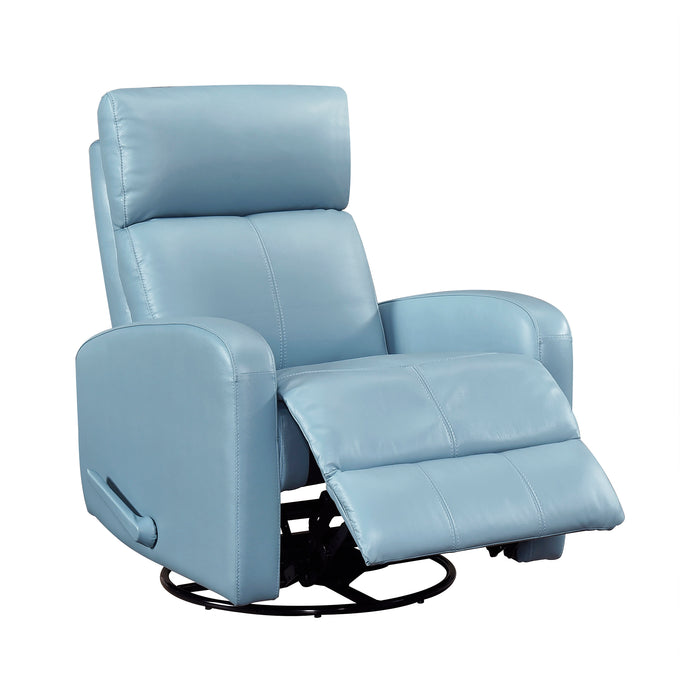 OakvillePark Bramblecrest Leather Swivel Glider Recliner