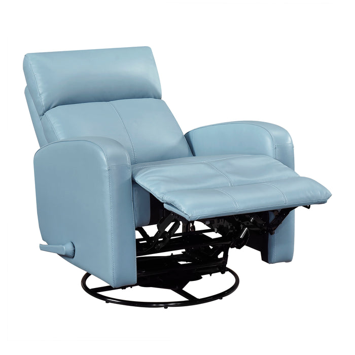 OakvillePark Bramblecrest Leather Swivel Glider Recliner