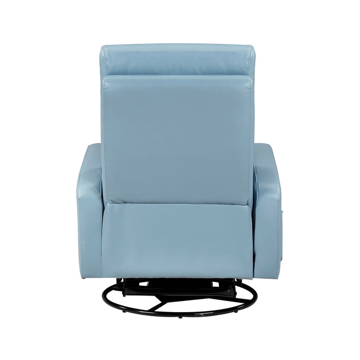 OakvillePark Bramblecrest Leather Swivel Glider Recliner