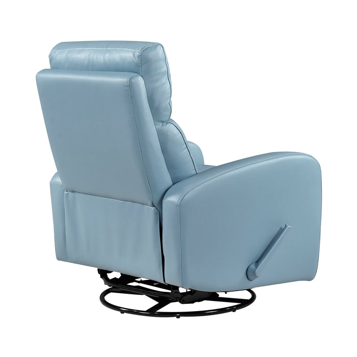 OakvillePark Bramblecrest Leather Swivel Glider Recliner