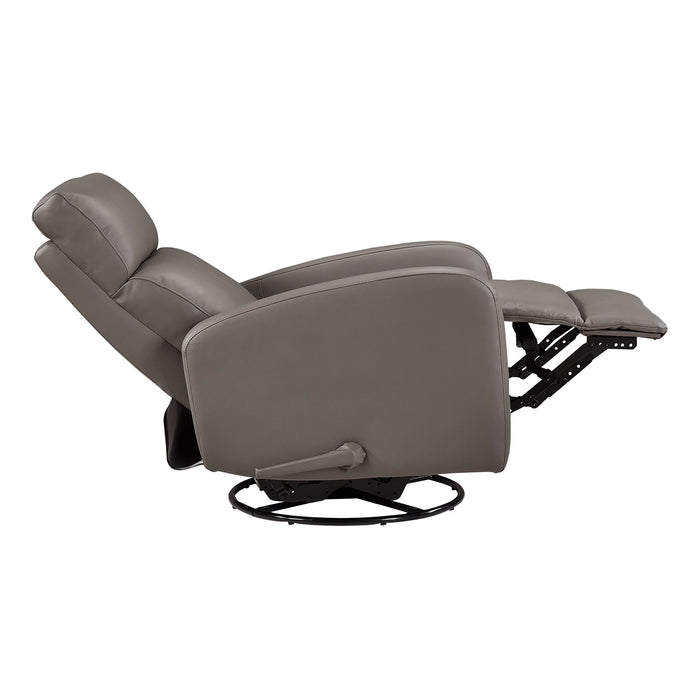OakvillePark Bramblecrest Leather Swivel Glider Recliner