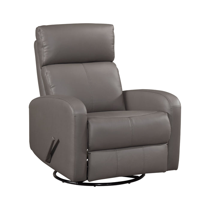 OakvillePark Bramblecrest Leather Swivel Glider Recliner