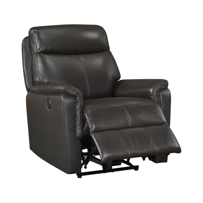 OakvillePark Sylviette Leather Power Recliner