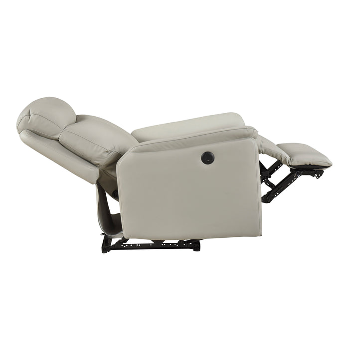OakvillePark Sylviette Leather Power Recliner