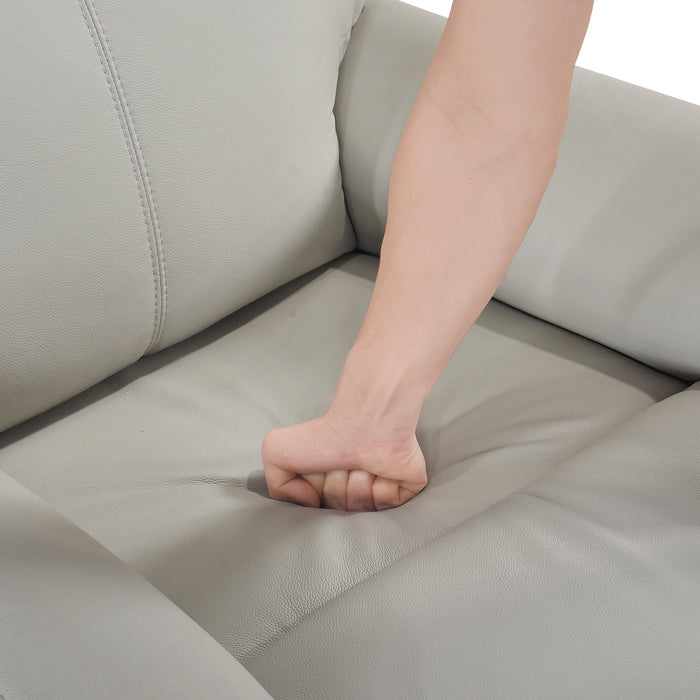 OakvillePark Sylviette Leather Power Recliner