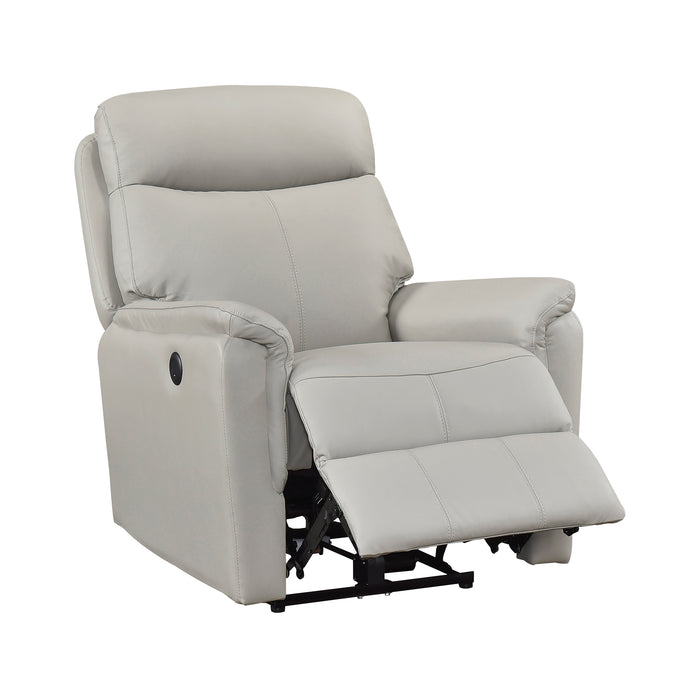 OakvillePark Sylviette Leather Power Recliner