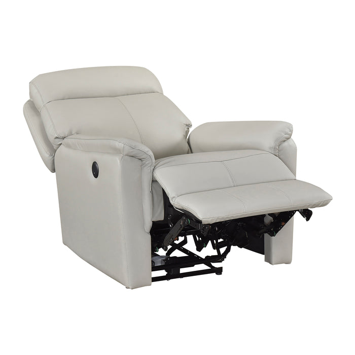 OakvillePark Sylviette Leather Power Recliner