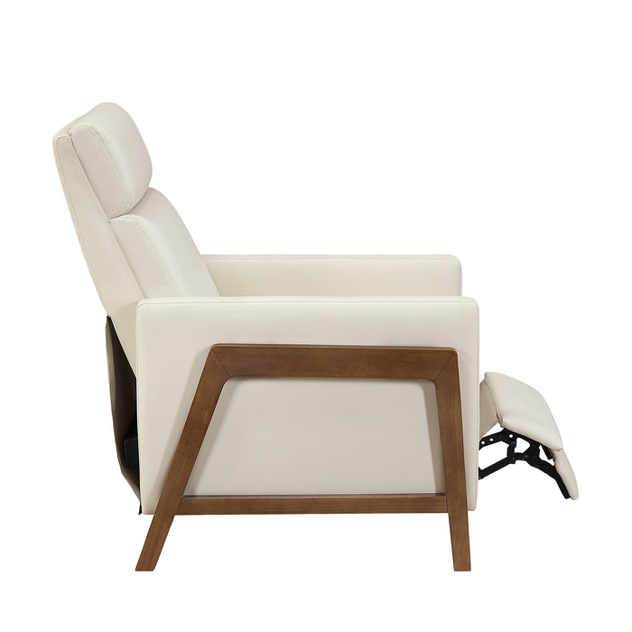 OakvillePark Velora Faux Leather Push Back Manual Recliner