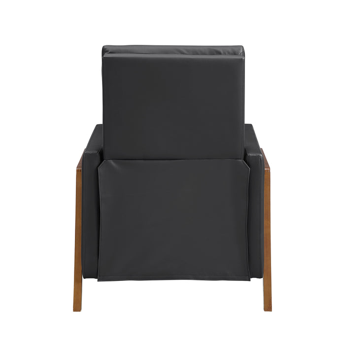 OakvillePark Velora Faux Leather Push Back Manual Recliner