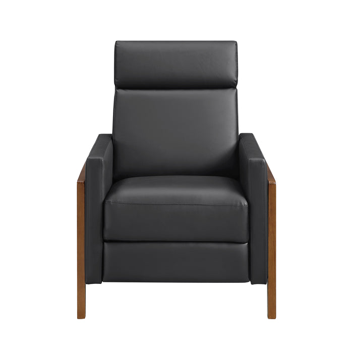 OakvillePark Velora Faux Leather Push Back Manual Recliner