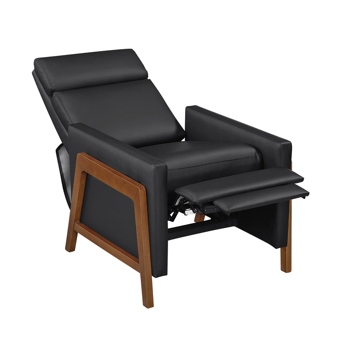 OakvillePark Velora Faux Leather Push Back Manual Recliner