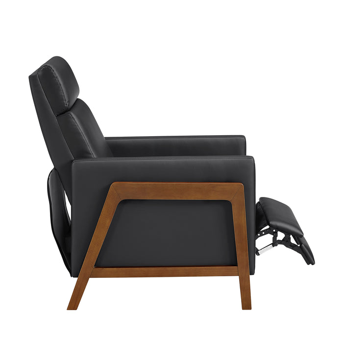 OakvillePark Velora Faux Leather Push Back Manual Recliner