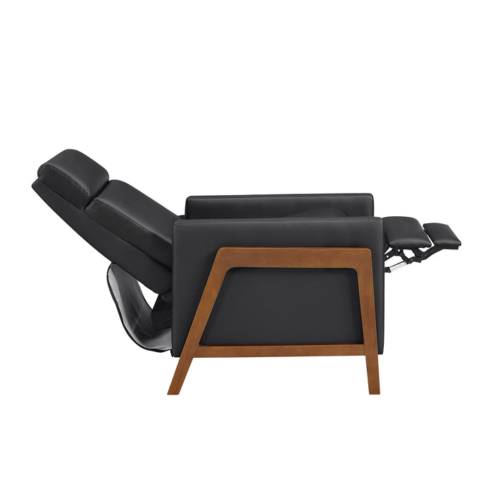 OakvillePark Velora Faux Leather Push Back Manual Recliner