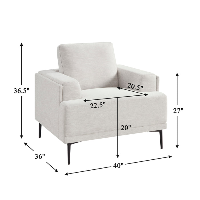 OakvillePark Bravelle Chenille Chair