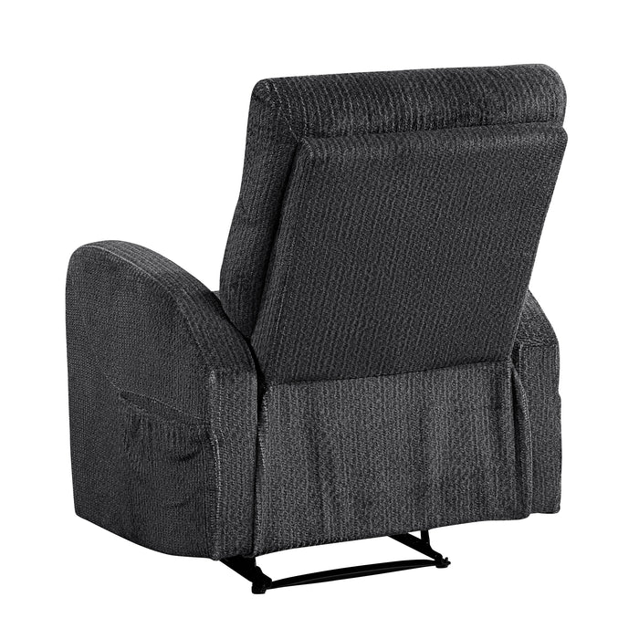 OakvillePark Brava Microfiber / Faux Leather Manual Recliner