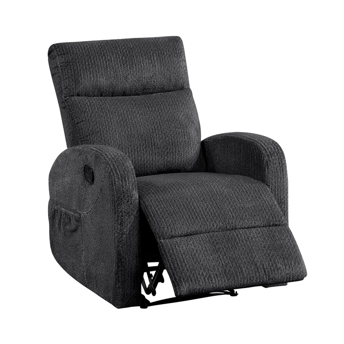 OakvillePark Brava Microfiber / Faux Leather Manual Recliner