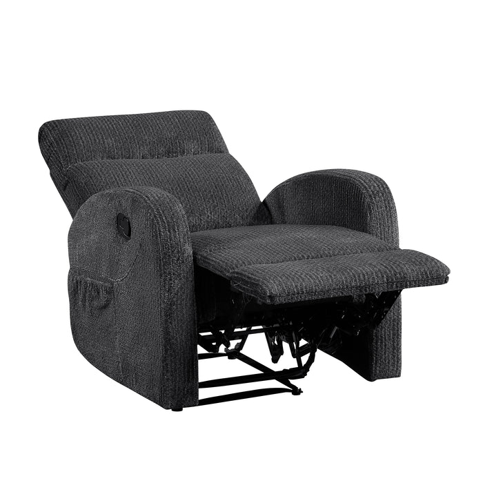 OakvillePark Brava Microfiber / Faux Leather Manual Recliner