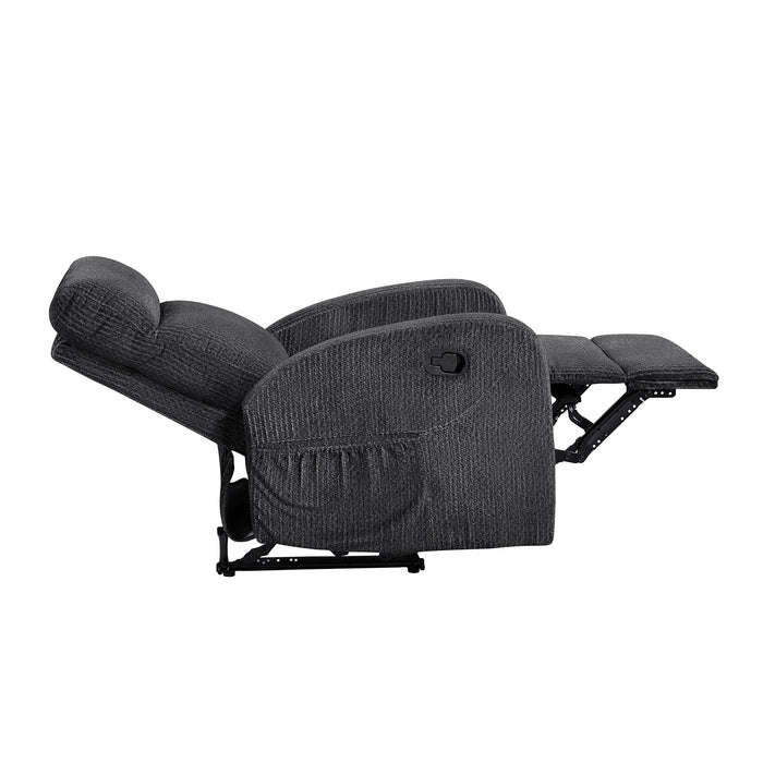 OakvillePark Brava Microfiber / Faux Leather Manual Recliner
