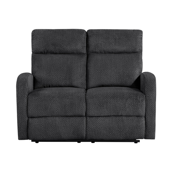 OakvillePark Brava Microfiber / Faux Leathe Double Manual Reclining Loveseat