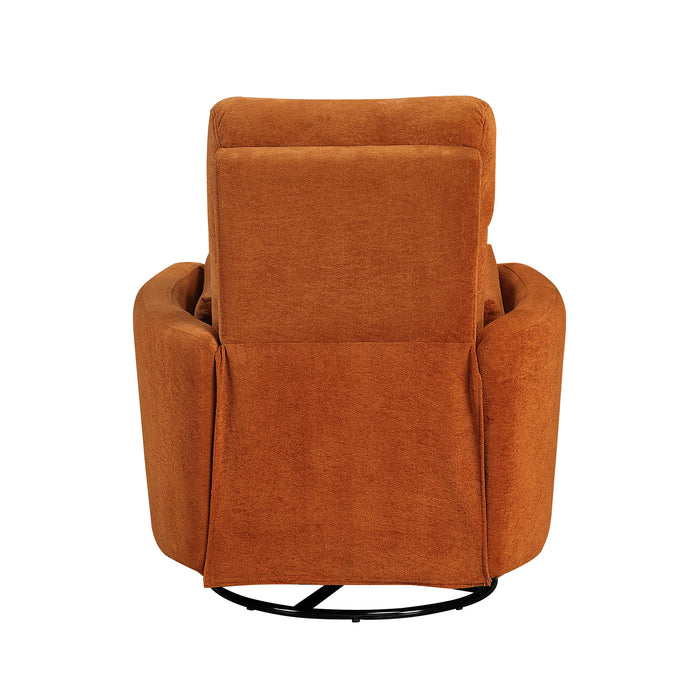 OakvillePark Allura Microfiber Swivel Glider Manual Recliner