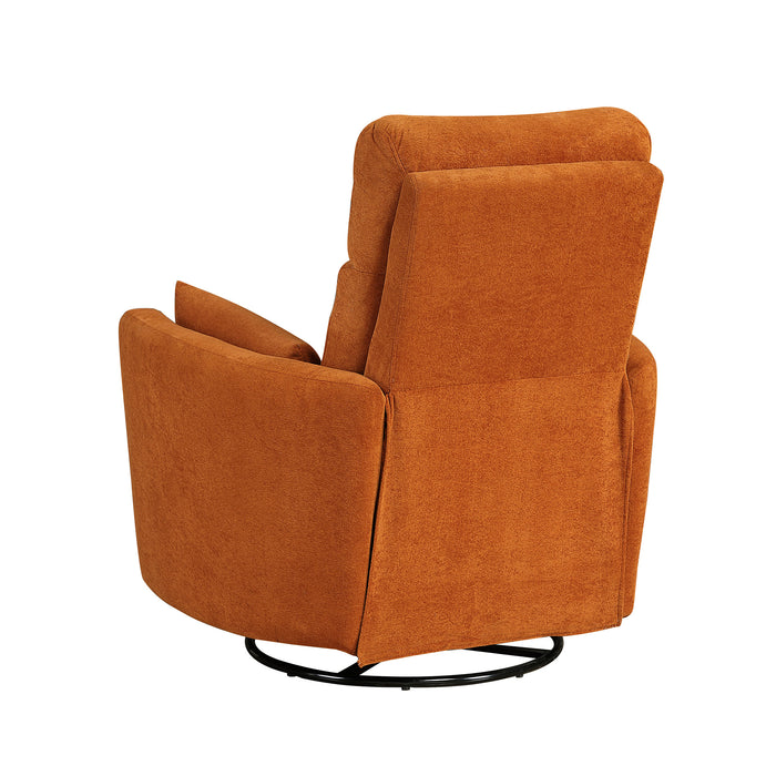 OakvillePark Allura Microfiber Swivel Glider Manual Recliner