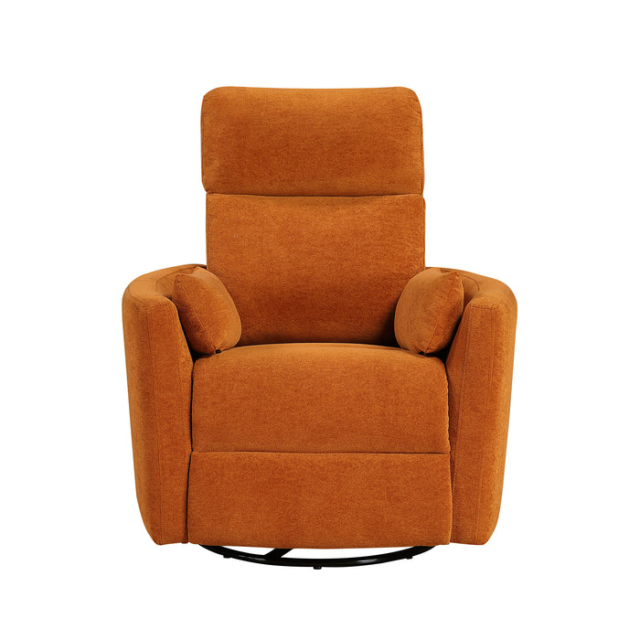 OakvillePark Allura Microfiber Swivel Glider Manual Recliner