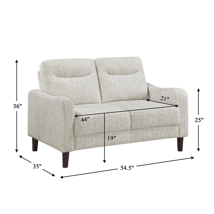 OakvillePark Ravello Chenille Loveseat