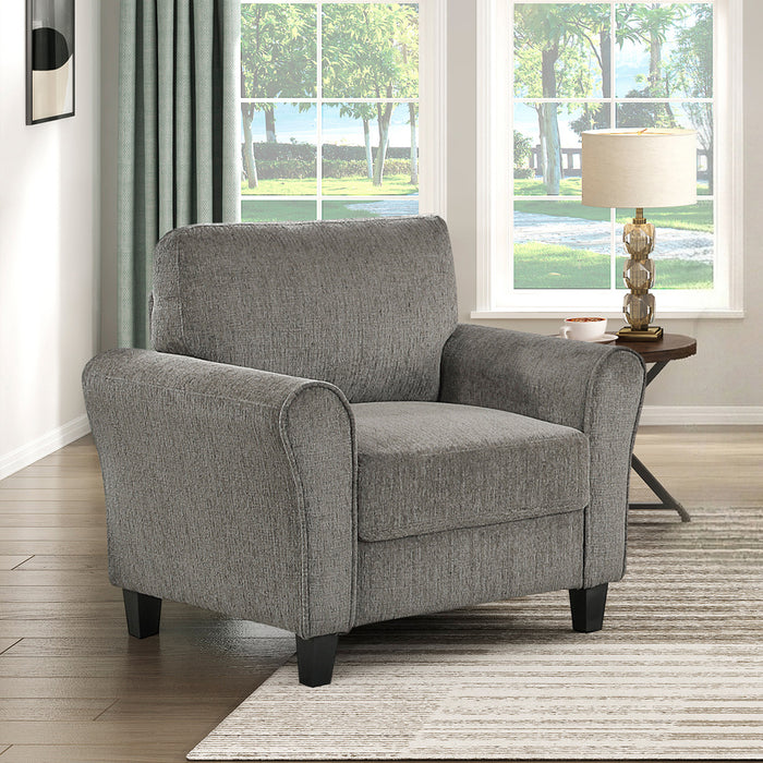 OakvillePark Eunice Fabric Living Room Chair