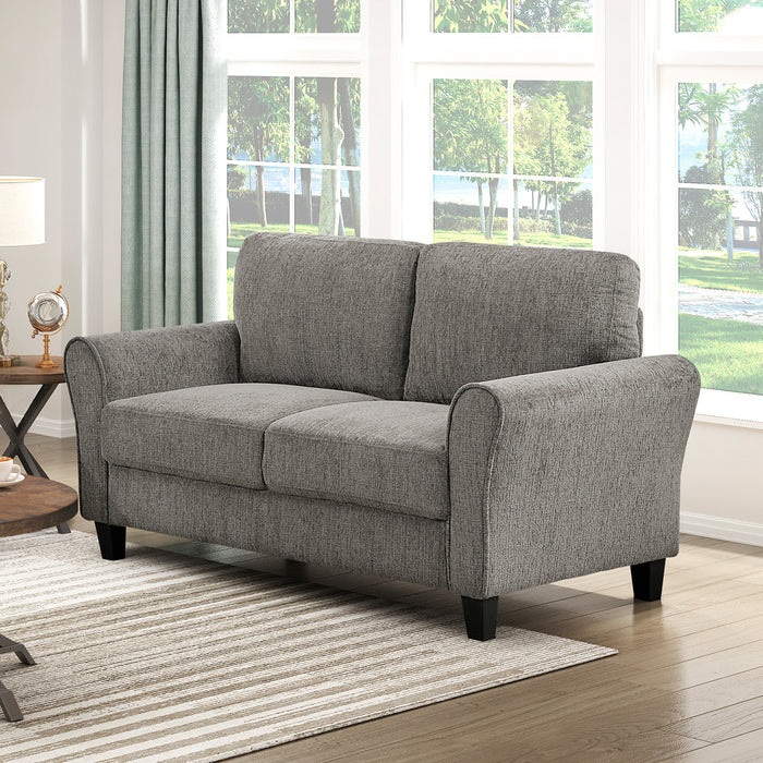 OakvillePark Eunice Fabric Living Room Loveseat