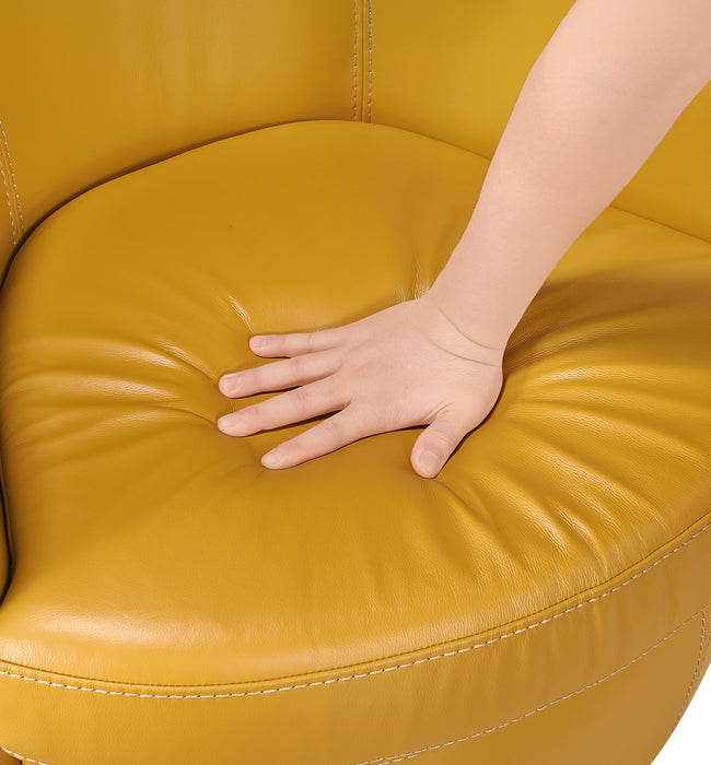 OakvillePark Evercliff Leather Swivel Chair