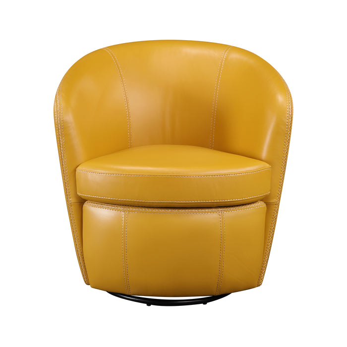OakvillePark Evercliff Leather Swivel Chair