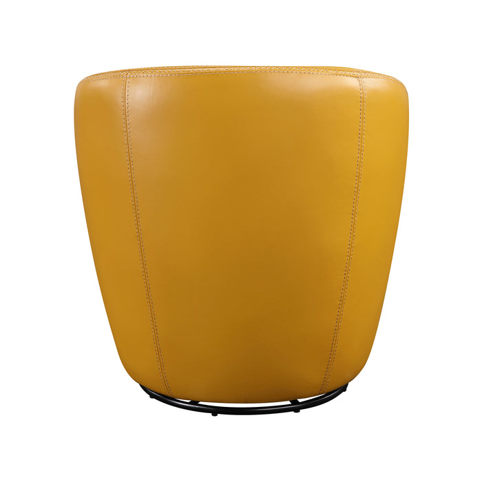 OakvillePark Evercliff Leather Swivel Chair