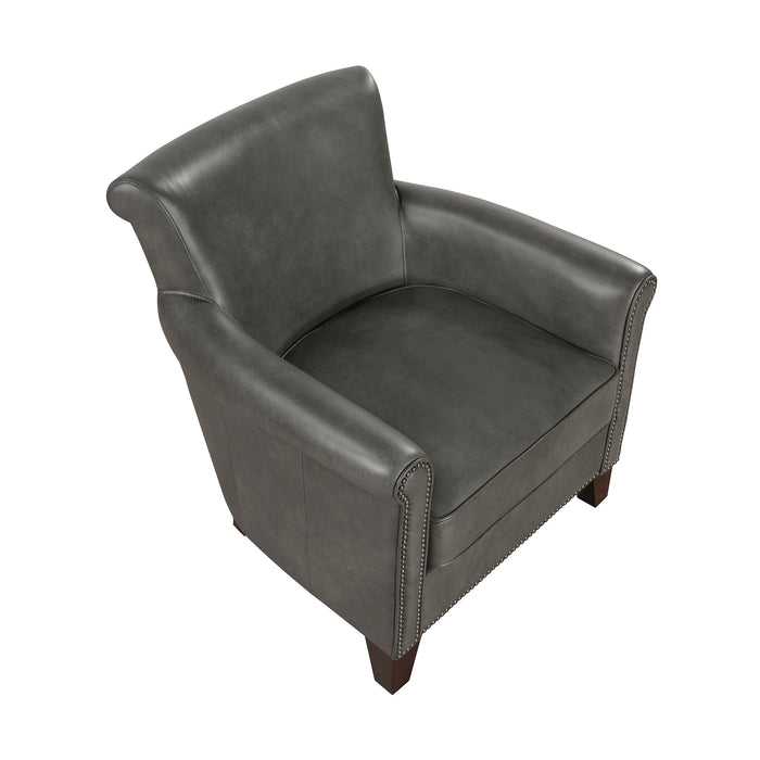 OakvillePark Brindlewood Leather Accent Chair