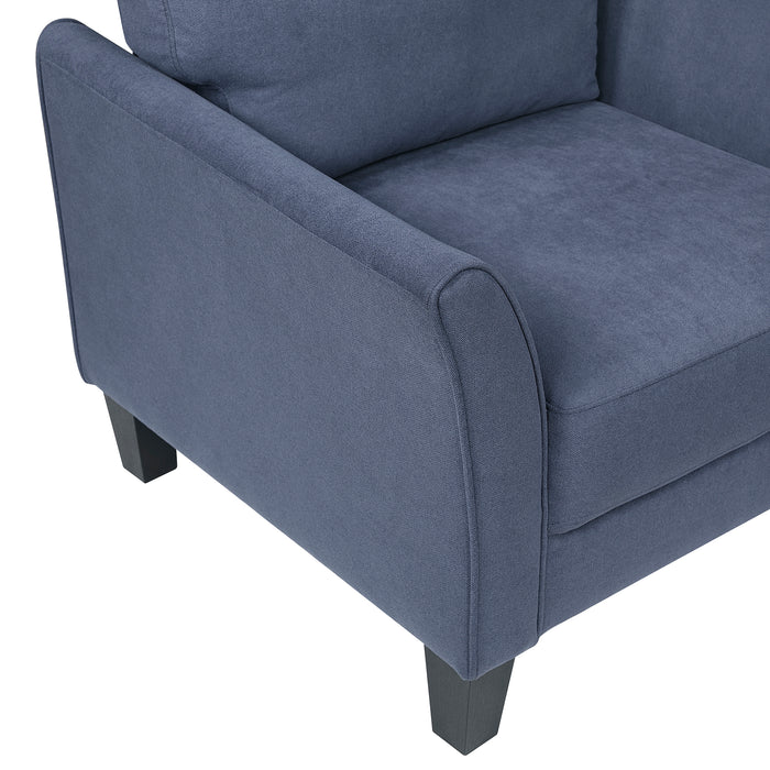OakvillePark Islewyn Textured Fabric Chair