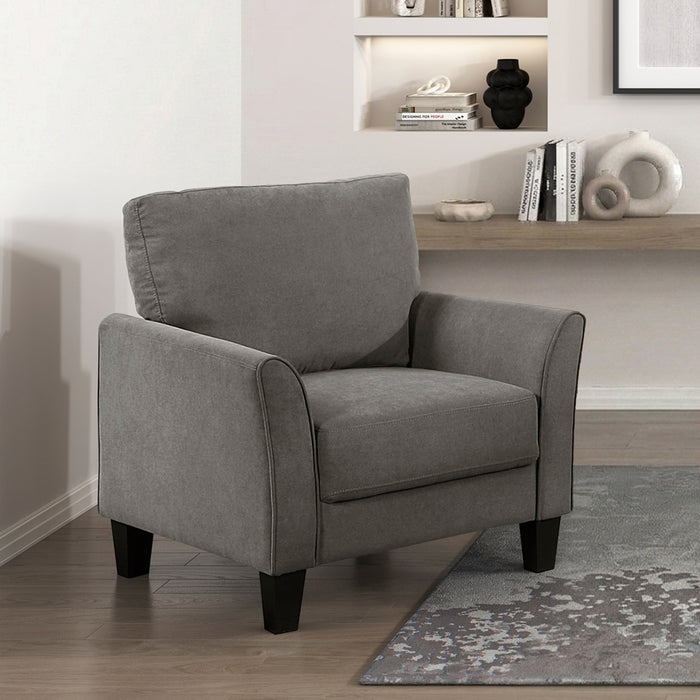 OakvillePark Islewyn Textured Fabric Chair