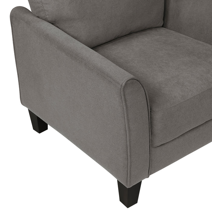 OakvillePark Islewyn Textured Fabric Chair