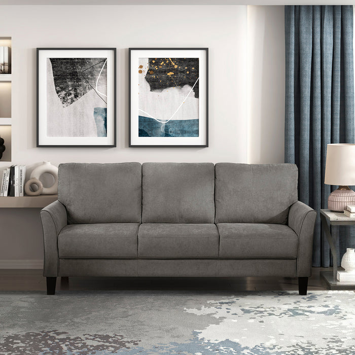 OakvillePark Islewyn Textured Fabric Sofa
