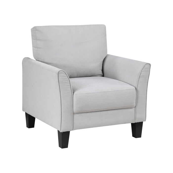 OakvillePark Islewyn Textured Fabric Chair
